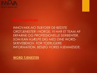 word services
