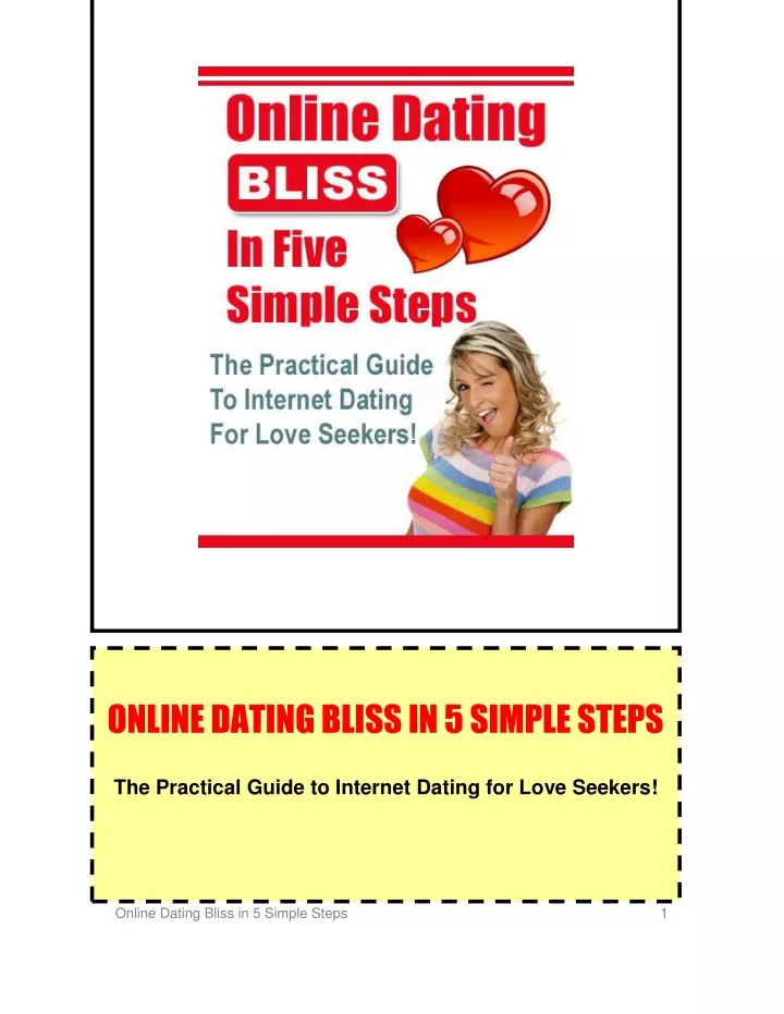 online dating bliss in 5 simple steps