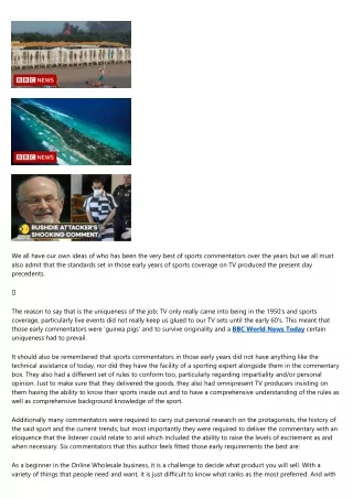 Undeniable Proof That You Need BBC World News Today