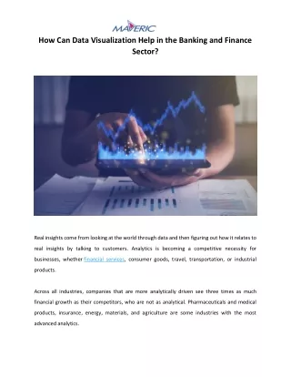 how can data visualization help in the banking