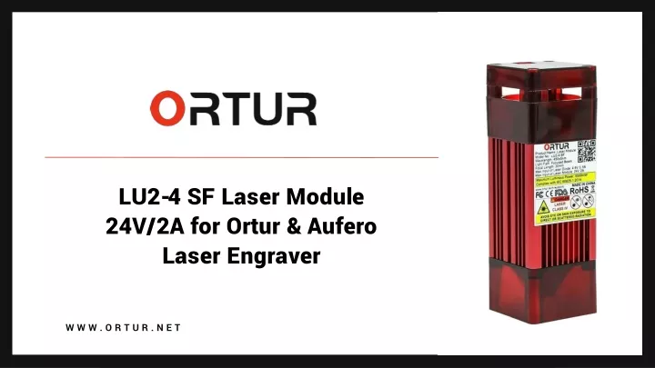 lu2 4 sf laser module 24v 2a for ortur aufero