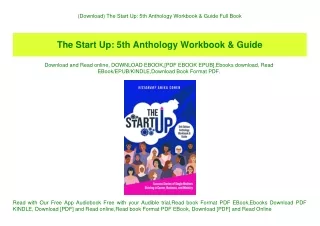 (Download) The Start Up 5th Anthology Workbook & Guide Full Book