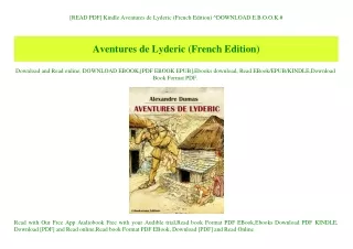 [READ PDF] Kindle Aventures de Lyderic (French Edition) ^DOWNLOAD E.B.O.O.K.#