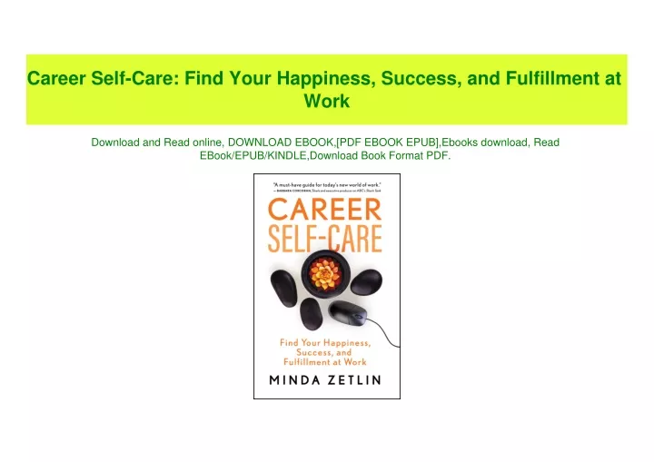 career self care find your happiness success