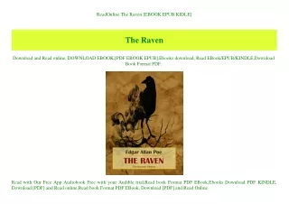ReadOnline The Raven [EBOOK EPUB KIDLE]