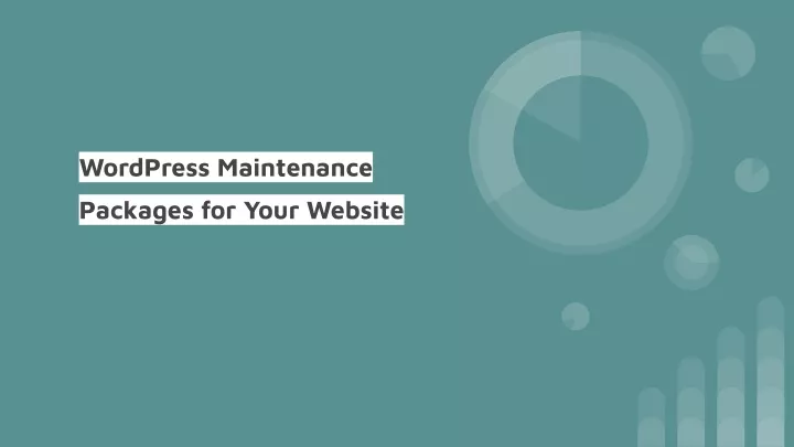 wordpress maintenance