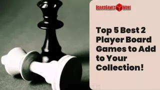 top 5 best 2 player board games to add to your