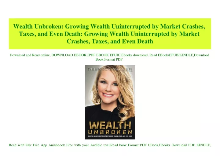 wealth unbroken growing wealth uninterrupted