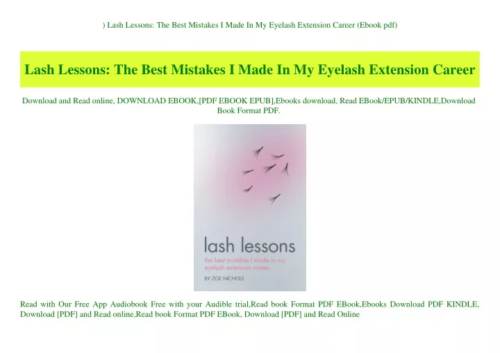 lash lessons the best mistakes i made