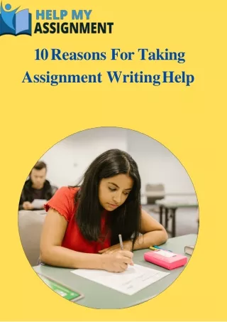 10 reasons for taking assignment writing help