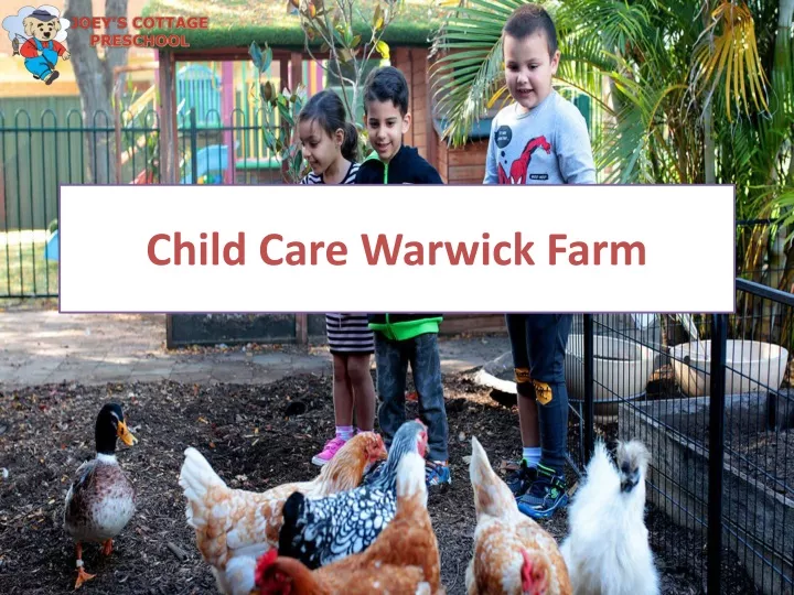 child care warwick farm