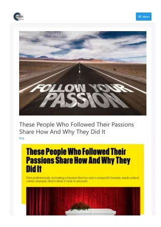 These People Who Followed Their Passions Share How And Why They Did It