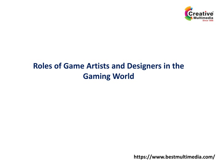 roles of game artists and designers in the gaming