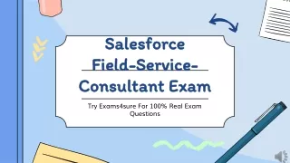 Field-Service-Consultant Questions Answers