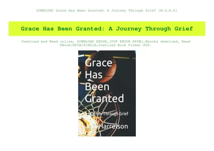 download grace has been granted a journey through