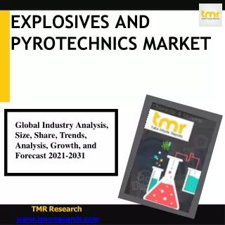 explosives and pyrotechnics market