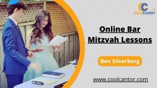 Get The Best Online Bar Mitzvah Lessons | Cool Cantor