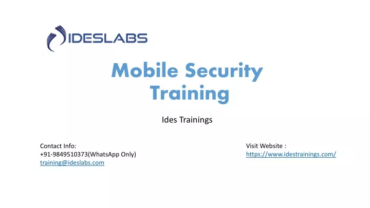 mobile security training