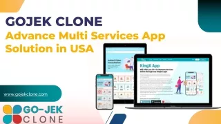 gojek clone advance multi services app solution in usa