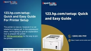 123 hp com setup quick and easy guide for printer