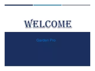 welcome