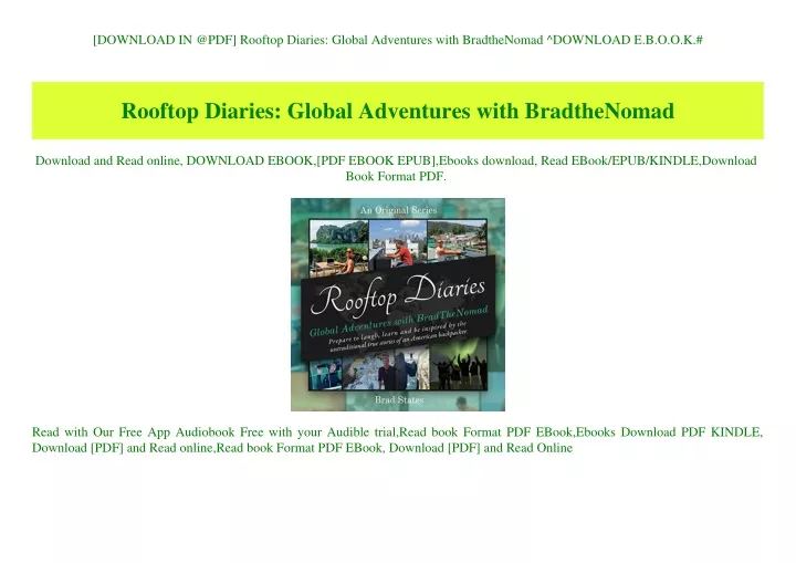 download in @pdf rooftop diaries global