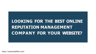 Looking for the best ORM company in India for your website?