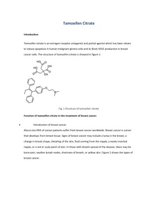 tamoxifen citrate
