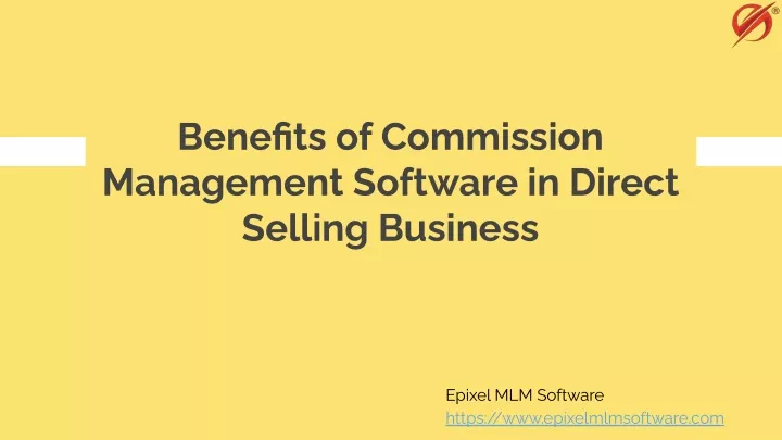 benefits of commission management software