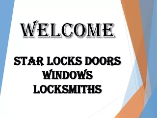 welcome