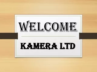 welcome