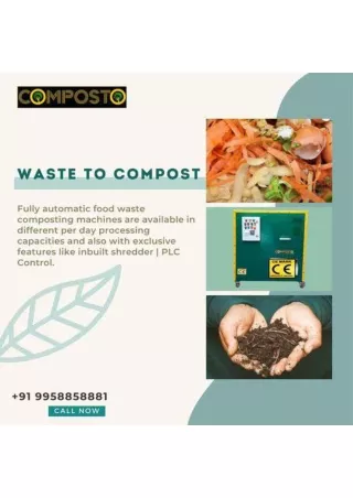 COMPOSTING MACHINE