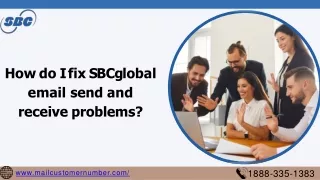 How do I fix SBCglobal email send and receive problems?