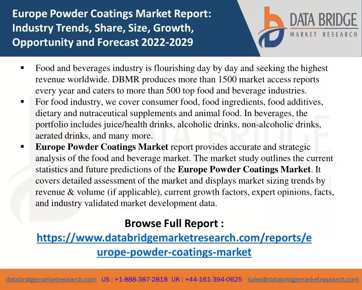 europe powder coatings market report industry