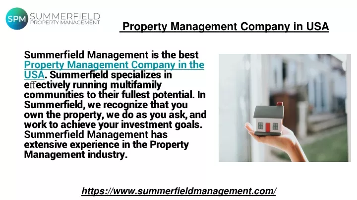 property management company in usa