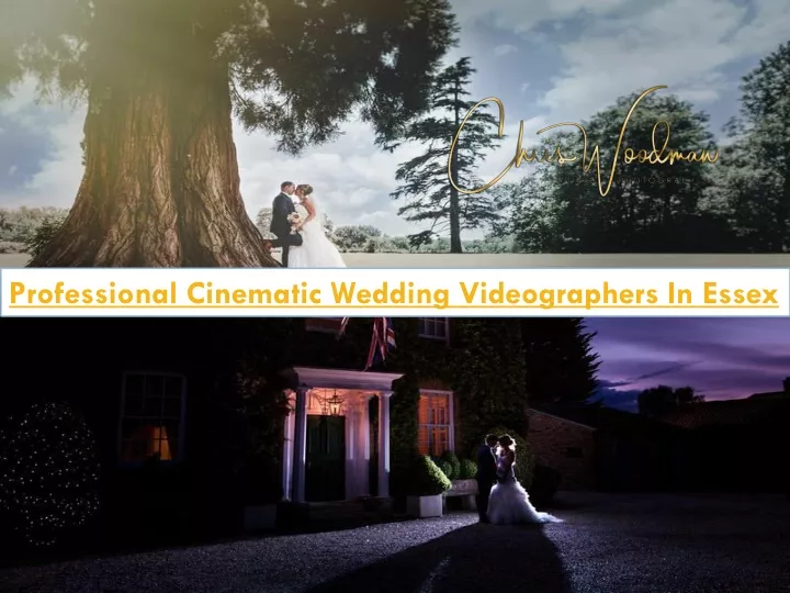 professional cinematic wedding videographers