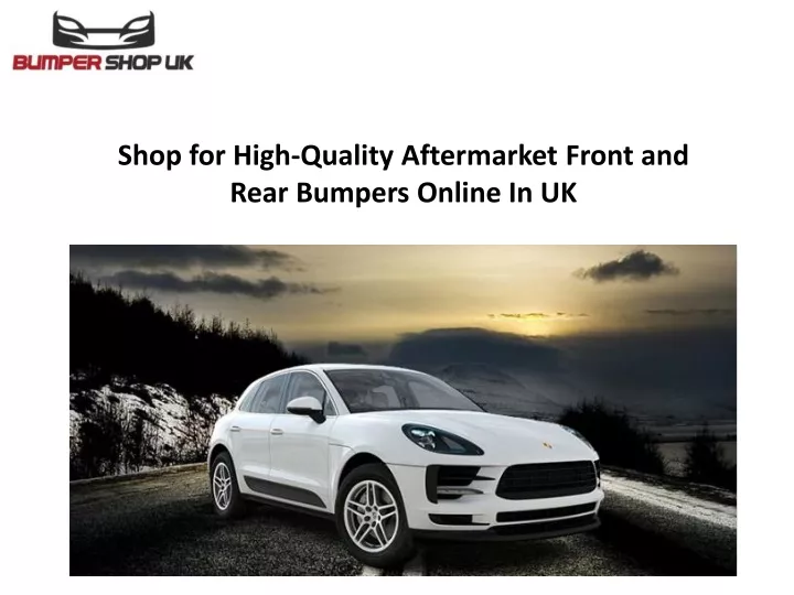 shop for high quality aftermarket front and rear