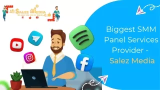 Biggest SMM Panel Services Provider - Salez Media
