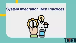 system integration best practices