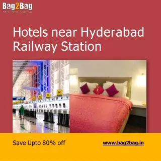 Book Pay by hour hotels  & cheap hotels near Hyderabad railway station