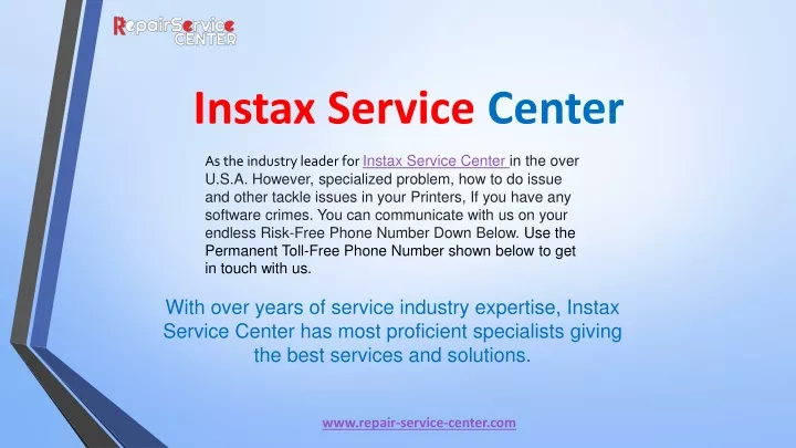 instax service center