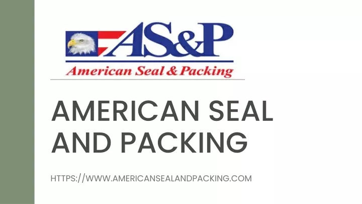 american seal and packing