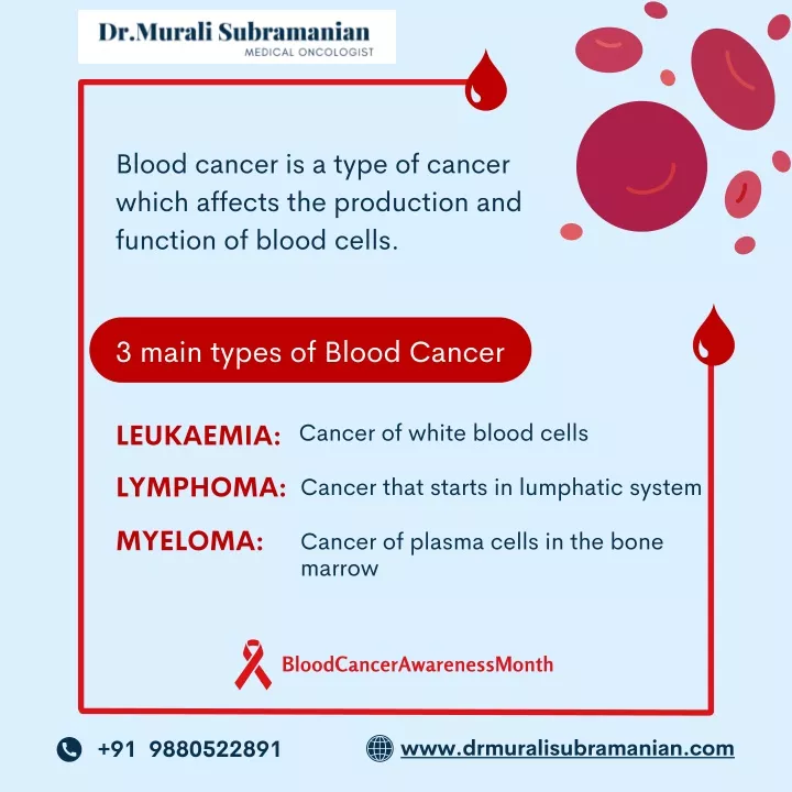 blood cancer is a type of cancer which affects