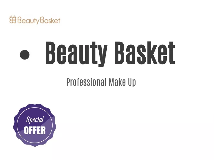 beauty basket professional make up