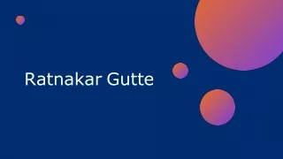 Ratnakar Gutte- MLA of Gangakhed