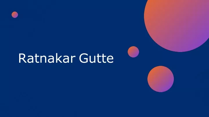 ratnakar gutte