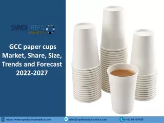 gcc paper cups market share size trends