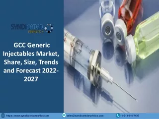 gcc generic injectables market share size trends