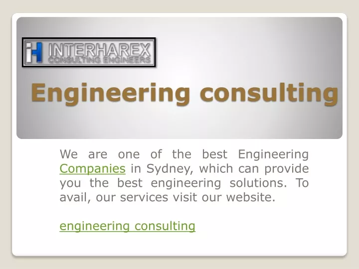 engineering consulting