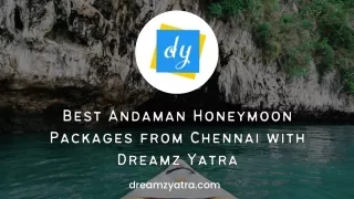 Best Andaman Honeymoon Packages from Chennai